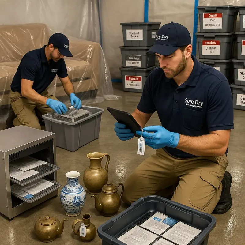Content Protection and Restoration process in Port Huron, MI