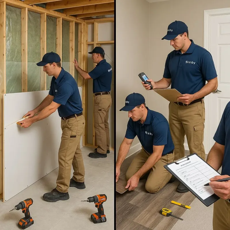 Repairs and Reconstruction process in Port Huron, MI