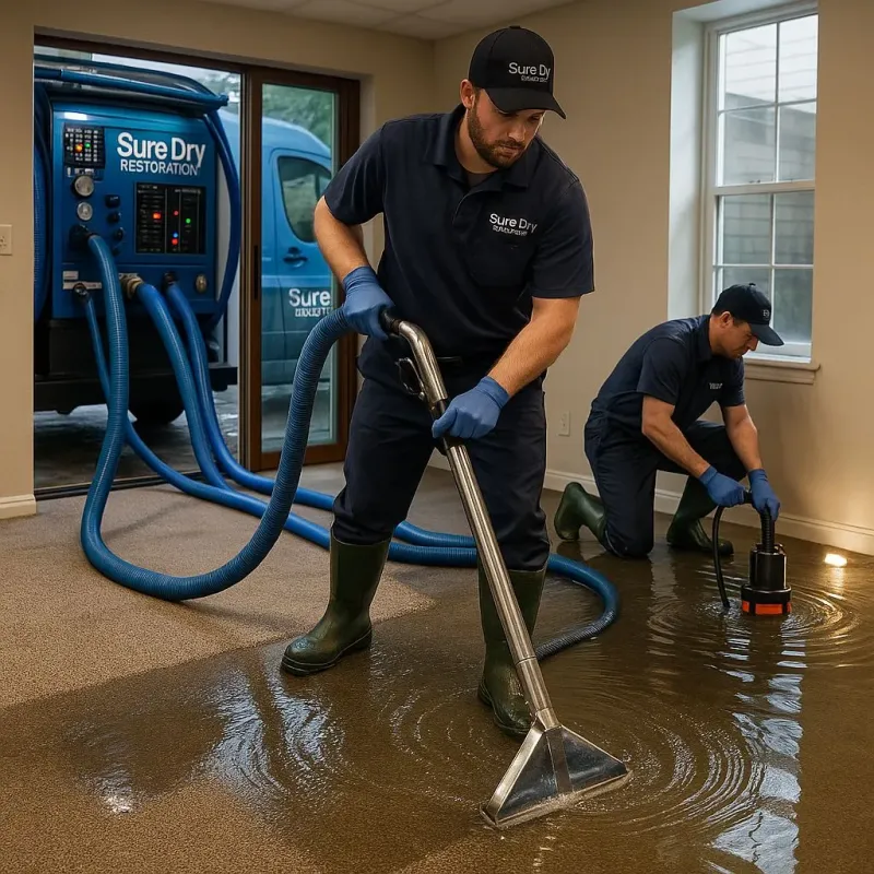 Water Extraction and Removal process in Port Huron, MI